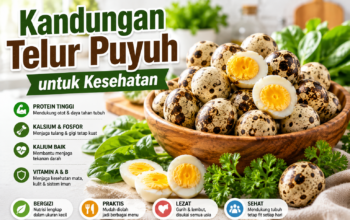 Kandungan Telur Puyuh dan Manfaatnya untuk Kesehatan Tubuh