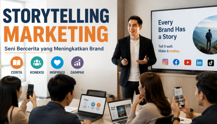 Storytelling Marketing: Seni Bercerita untuk Meningkatkan Brand