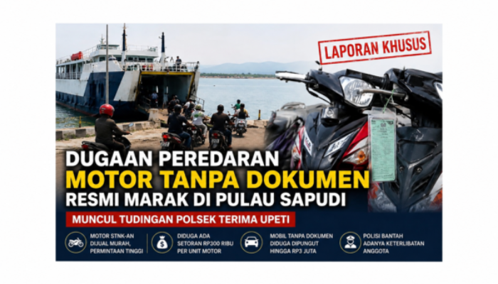 Dugaan Peredaran Motor Tanpa Dokumen di Pulau Sapudi Disorot, Polisi Bantah Tudingan Penerimaan Setoran