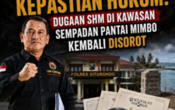 LSM Teropong Tagih Kepastian Hukum, Dugaan SHM di Kawasan Sempadan Pantai Mimbo Kembali Disorot