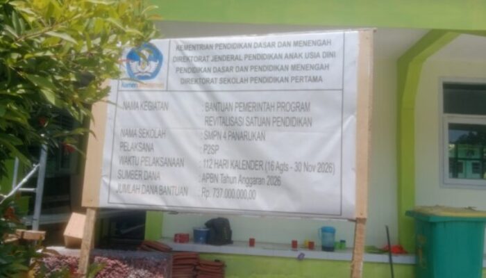 Proyek Revitalisasi SMPN 4 Panarukan Senilai Rp737 Juta Jadi Sorotan, Tim Pantau Temukan Dugaan Pelanggaran